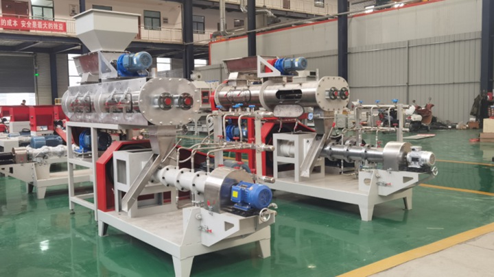 large scale fin fish food extruder in Nigeria